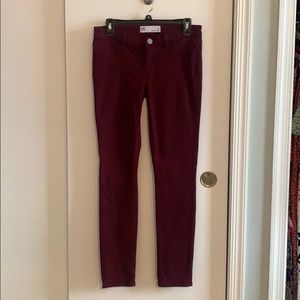 RSQ jeggings - Miami Maroon juniors 9
